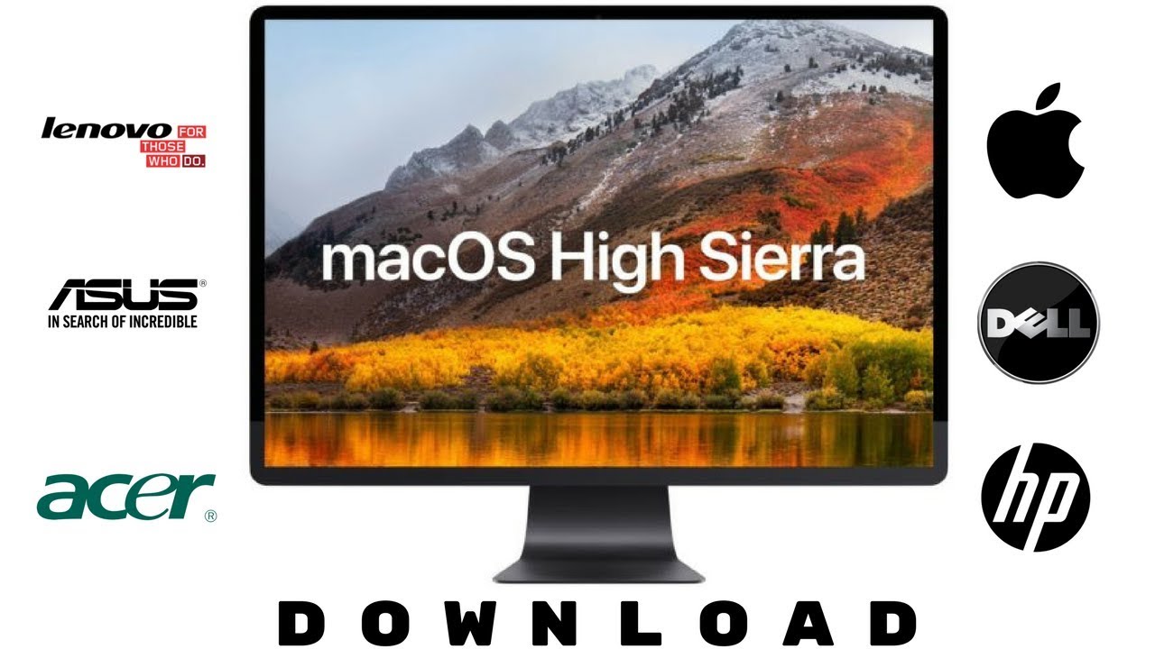 mac os high sierra download windows